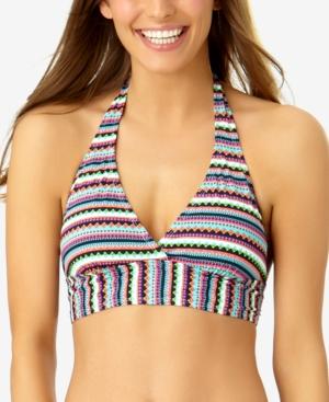 Anne Cole Friendship Bracelet Halter Bikini Top, A Macy's Exclusive Style Women's Swimsuit