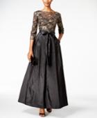 Alex Evenings Embellished A-line Gown