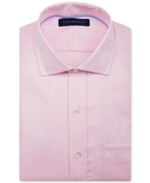 Tommy Hilfiger Non-iron Solid Dress Shirt