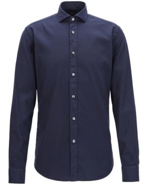 Boss Men's Slim-fit Stretch Sport Shirt