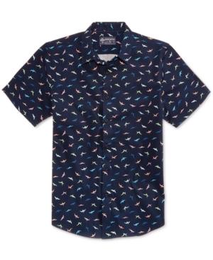 American Rag Men's Mini Dino Cotton Shirt, Only At Macy's