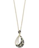 Confetti By Effy Diamond Animal-look Pendant Necklace (1 Ct. T.w.) In 14k Gold