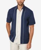 Cubavera Men's Colorblocked Panel Short-sleeve Shirt