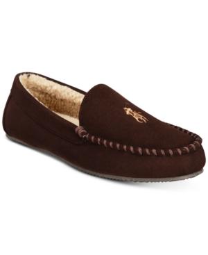 Polo Ralph Lauren Men's Dezi Micro-suede Slippers
