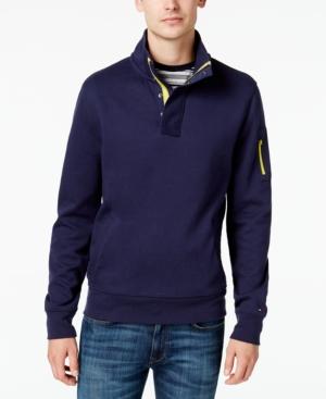 Tommy Hilfiger Men's Louis Mock-collar Sweatshirt