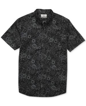 Billabong Men's Botanical Floral-print Cotton Shirt