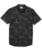 Billabong Men's Botanical Floral-print Cotton Shirt