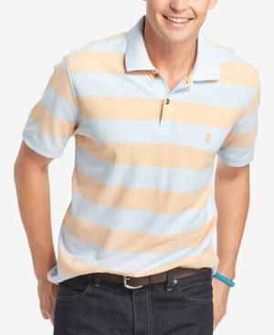 Izod Men's Oxford Stripe Polo