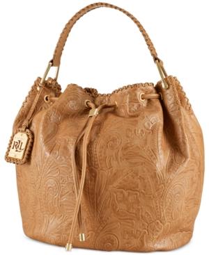 Lauren Ralph Lauren Paulden Drawstring Hobo