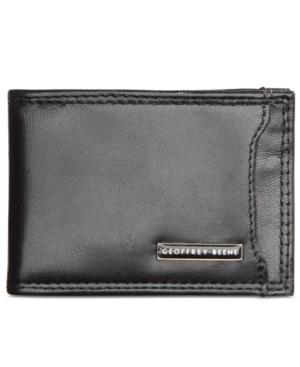 Geoffrey Beene Leather Front Pocket Wallet