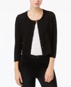 Maison Jules Lace-trim Cardigan, Only At Macy's