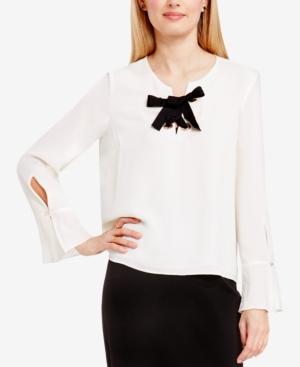 Vince Camuto Lace-up Blouse
