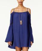 American Rag Cold-shoulder Shift Dress, Only At Macy's