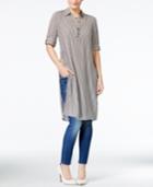 Guess Chaylin Short-sleeve Longette Shirt