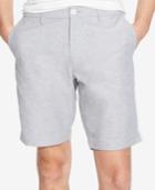 Kenneth Cole Reaction Men's Oxford Flat-front Shorts