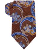 Geoffrey Beene Men's Circular Paisley Tie