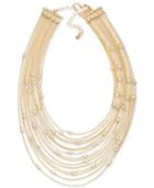 Robert Rose For Inc International Concepts Gold-tone Multi-row Choker Necklace, Only At Macy's