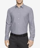 Calvin Klein Men's Vertical Dash Long-sleeve Shirt