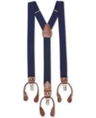 Club Room Men's Herringbone Convertible Suspenders, Created For Macy's