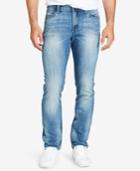 William Rast Men's Slim Straight Fit Stretch Jeans