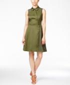 Rachel Rachel Roy Mixed-media Shirtdress