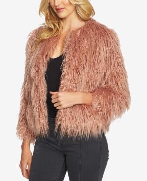 1.state Cropped Faux-fur Jacket