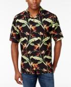 Tommy Bahama Men's Porto De Paradise Foliage Print Silk Shirt