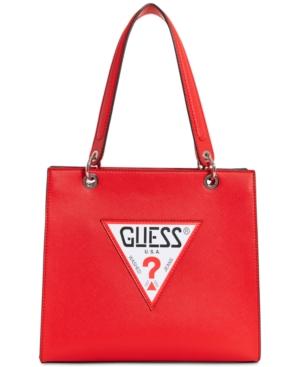 Guess Varsity Pop Logo Small Tote