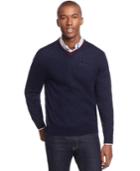 Club Room Big And Tall Merino Wool V-neck Sweater, Only At Macy's