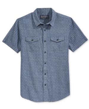 American Rag Men's Pop Denim Shirt, Only At Macy's