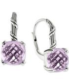 Peter Thomas Roth Lavender Amethyst Drop Earrings (8 Ct. T.w.) In Sterling Silver (also Available In Rose Quartz)