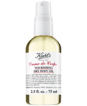 Kiehl's Since 1851 Creme De Corps Nourishing Dry Body Oil, 2.5-oz.