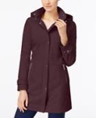 Calvin Klein Hooded Softshell Raincoat, A Macy's Exclusive
