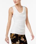 Thalia Sodi Lattice-back Top, Only At Macy's