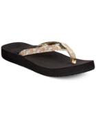 Reef Twisted Star Cushion Thong Sandals