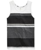 Univibe Men's Wheezy Stripe Pocket Tank