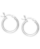 Giani Bernini Sterling Silver Earrings, Small Hoops