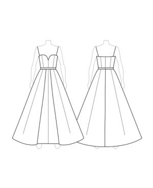 Customize: Switch To Sweetheart Neckline - Fame And Partners Sweetheart-neck Dress