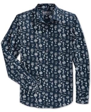 American Rag Men's Woodlands Long-sleeve Shirt, Only At Macy's