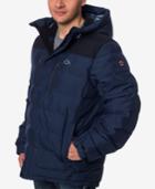 Hfx Men's Colorblocked Hooded Ski Jacket