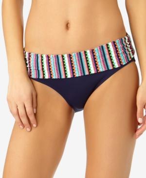 Anne Cole Friendship Bracelet Foldover Bikini Bottoms, A Macy's Exclusive Style Women's Swimsuit