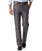 Dockers Signature Khaki Slim Fit Pattern Flat Front Pants