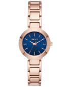 Dkny Women's Stanhope Rose Gold-tone Stainless Steel Bracelet Watch 28mm Ny2578
