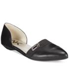 Anne Klein Oshea Two-piece Pointed Toe Flats