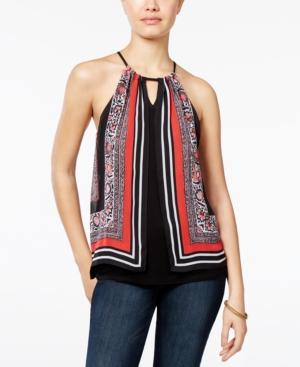Bcx Juniors' Printed Halter Top