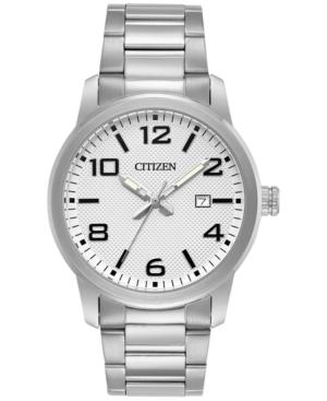 Citizen Men's Quartz Stainless Steel Bracelet Watch 42mm Bi1020-57a, A Macy's Exclusive Style