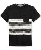 Volcom Men's Benler Stripe Pocket T-shirt