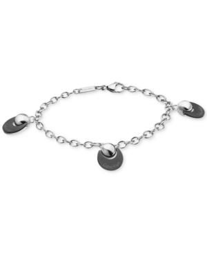 Calvin Klein Bi-color Disc Charm Bracelet