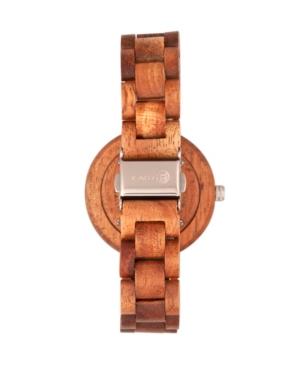 Earth Wood Mimosa Wood Bracelet Watch W/day/date Olive 39mm