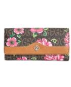 Giani Bernini Floral Block Signature Receipt Wallet, Created For Macy's